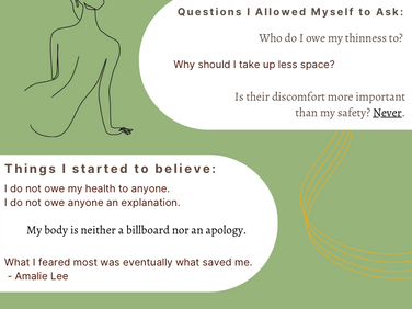 Words of Wisdom for Body Acceptance