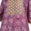 Thumbnail: Mauve Ajrakh Print Jaipuri Floral Cotton Set