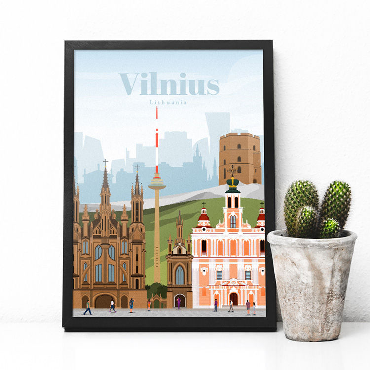 Thumbnail: Vilnius Print