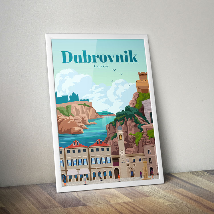 Thumbnail: Dubrovnik Print