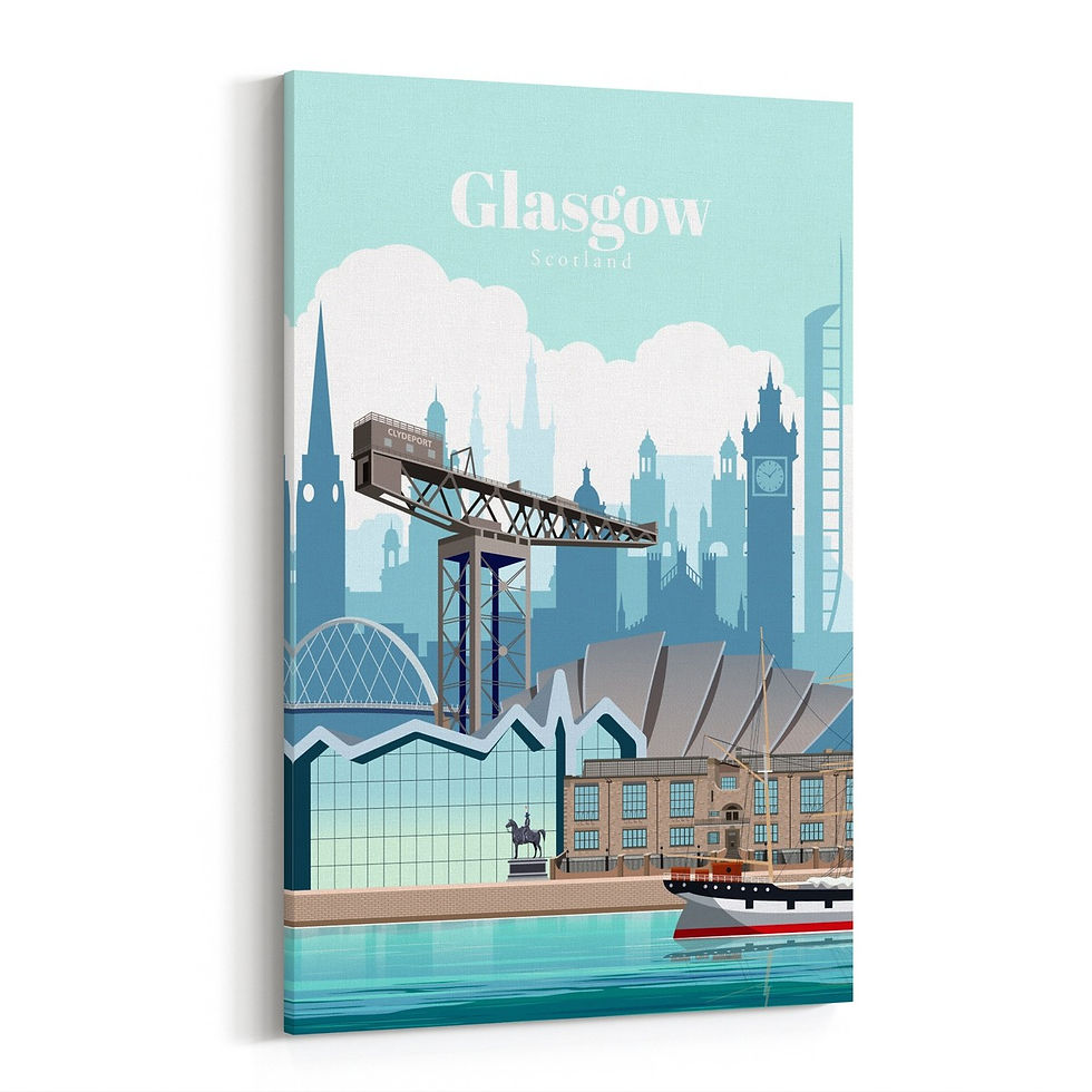 Thumbnail: Glasgow Print