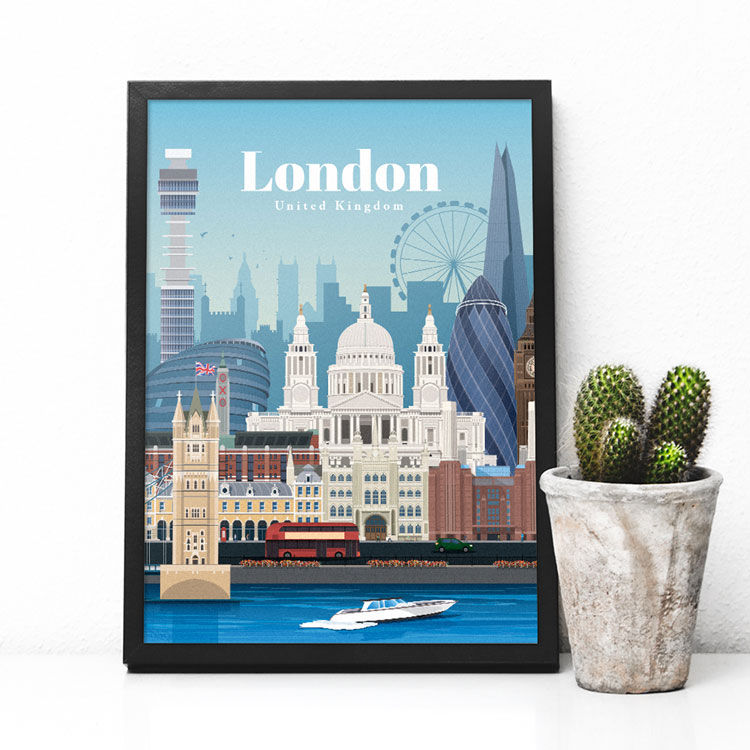 Thumbnail: London City Print