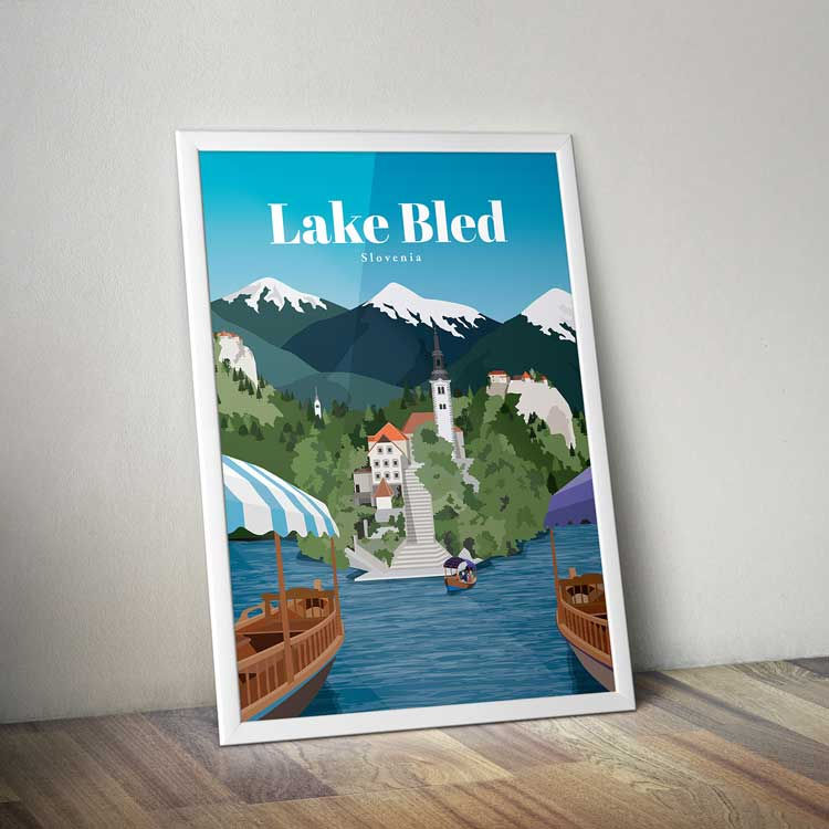 Thumbnail: Lake Bled Print