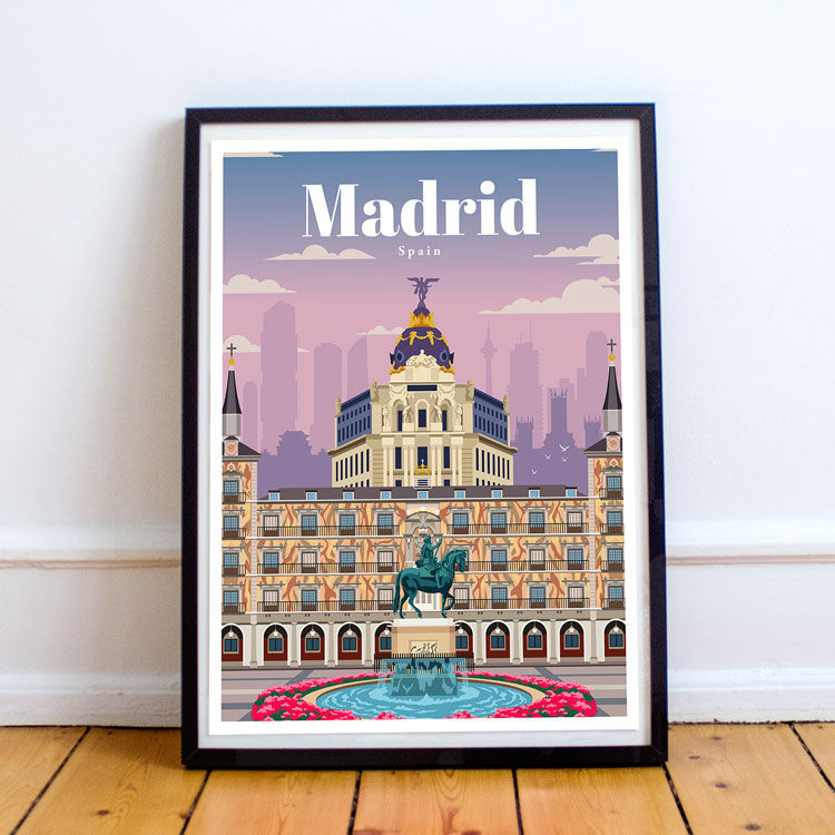 Madrid Print