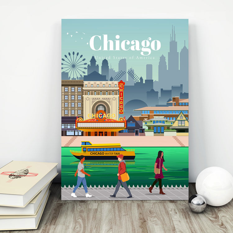 Thumbnail: Chicago Print