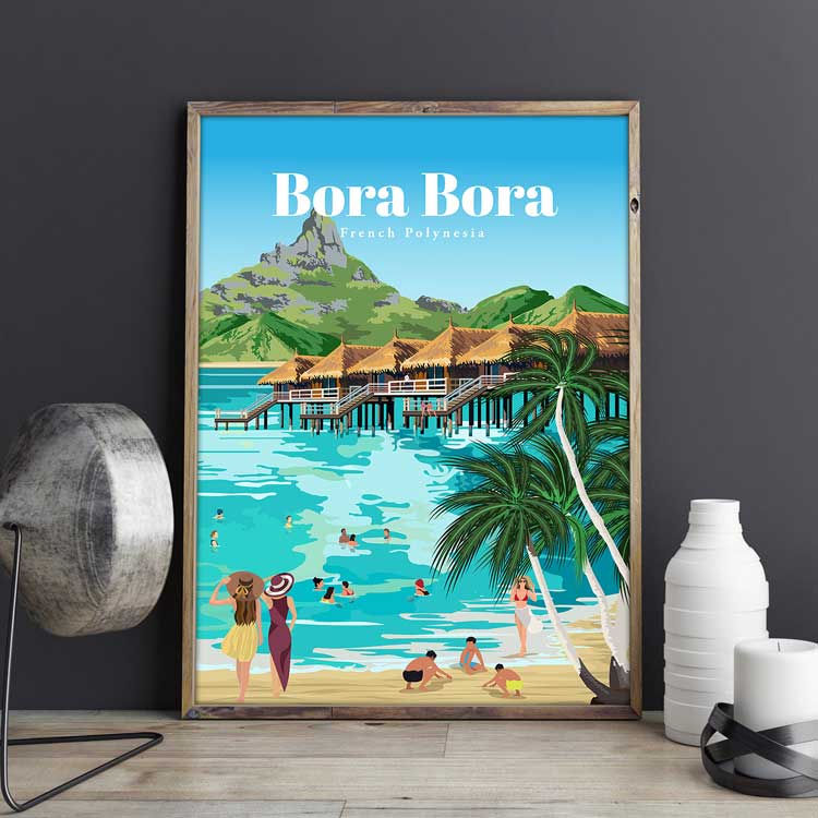 Thumbnail: Bora Bora Print