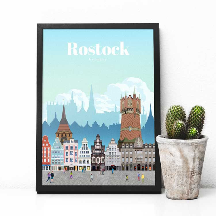 Thumbnail: Rostock Print