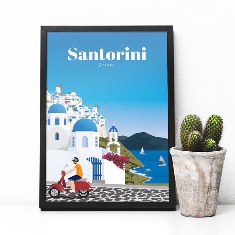 Thumbnail: Santorini Print