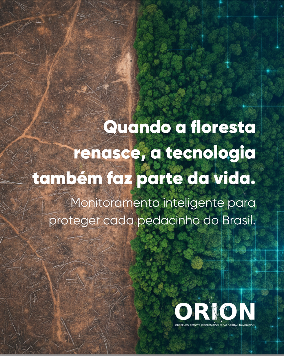 Monitoramento inteligente para proteger cada pedacinho do Brasil