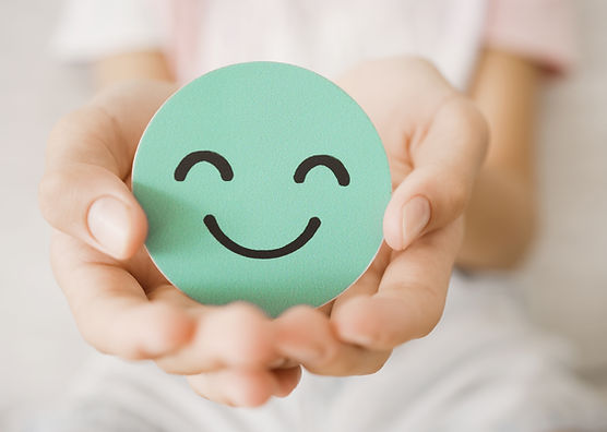 happiness and stress relief, overall well-being