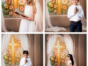 Capturing the Beauty of First Communion & Baptism Sessions | Victoria, Texas Photographer