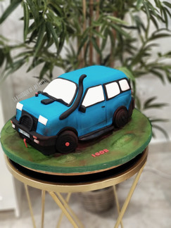 tarta coche 4x4