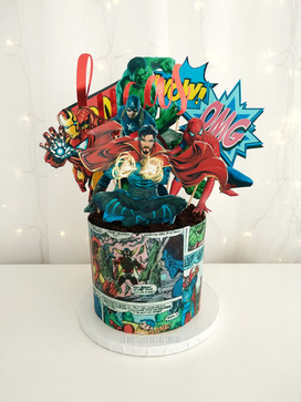 tarta los vengadores