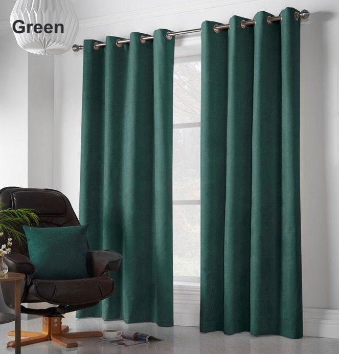 Thumbnail: Velvet Chenille Curtains