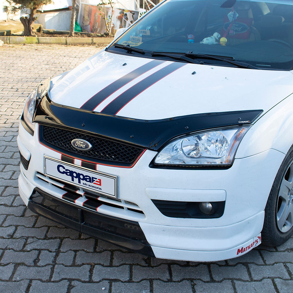 Küçük resim: Ford Focus 2005-2008 Yıl Aralığı Uyumlu Kaput Rüzgarlığı
