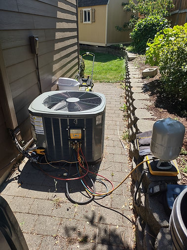 Outdoor unit getting Repaired