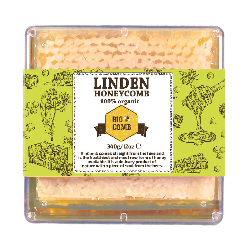 Pastili-有機菩提樹天然蜂巢蜜(340克)