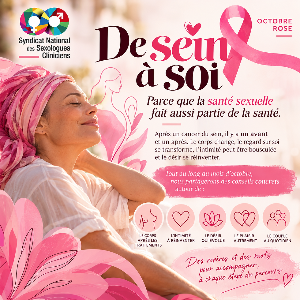 🎀 OCTOBRE ROSE "DE SEIN À SOI"