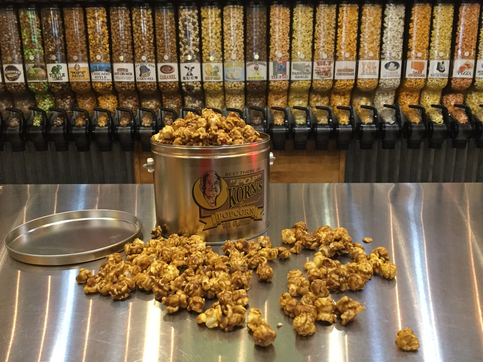 Gourmet Popcorn at Pop-Korn's in Maryville Tennessee