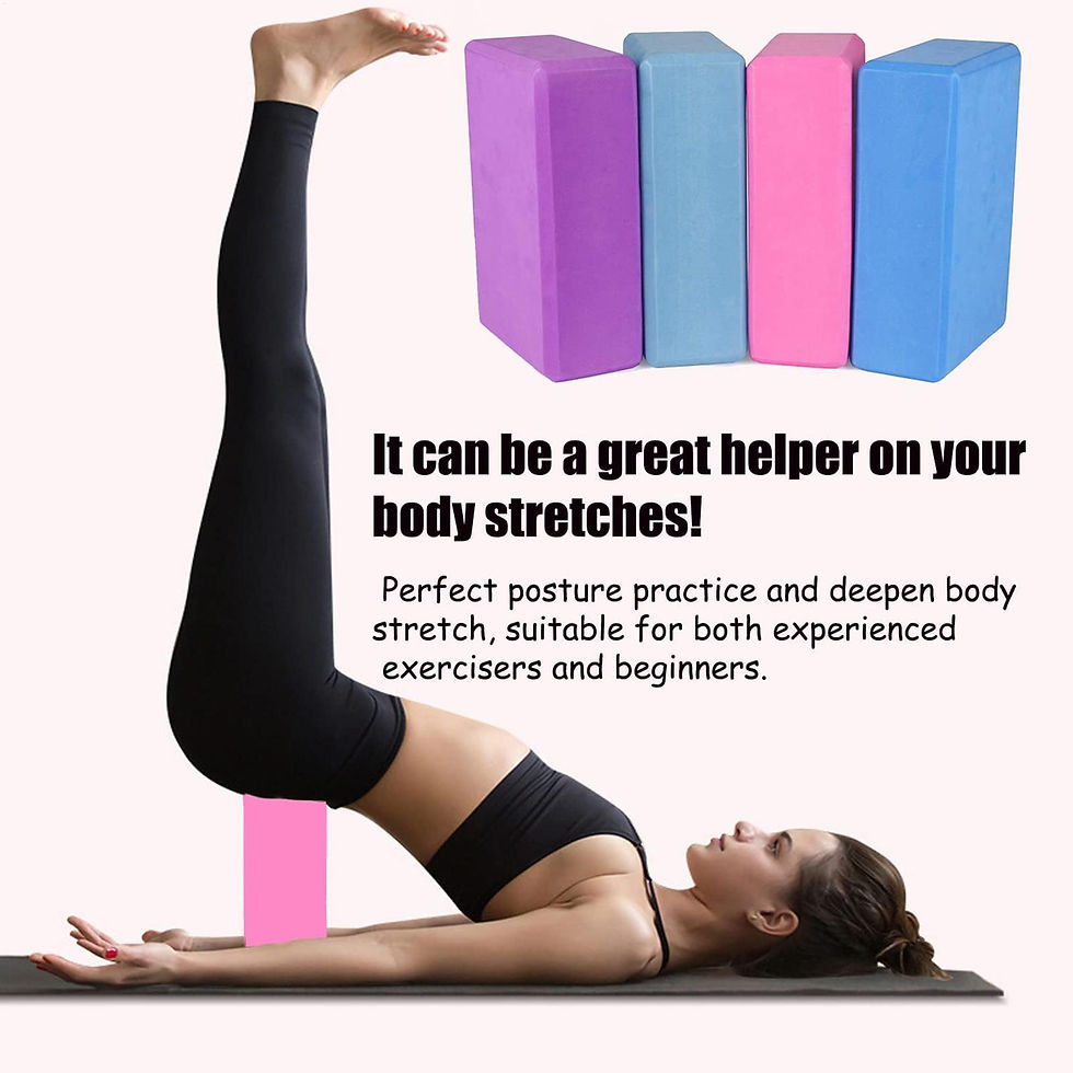 Thumbnail: Gym Foam Brick Training Exercise Fitness Equipment Dance Yoga Auxiliary Tool Str