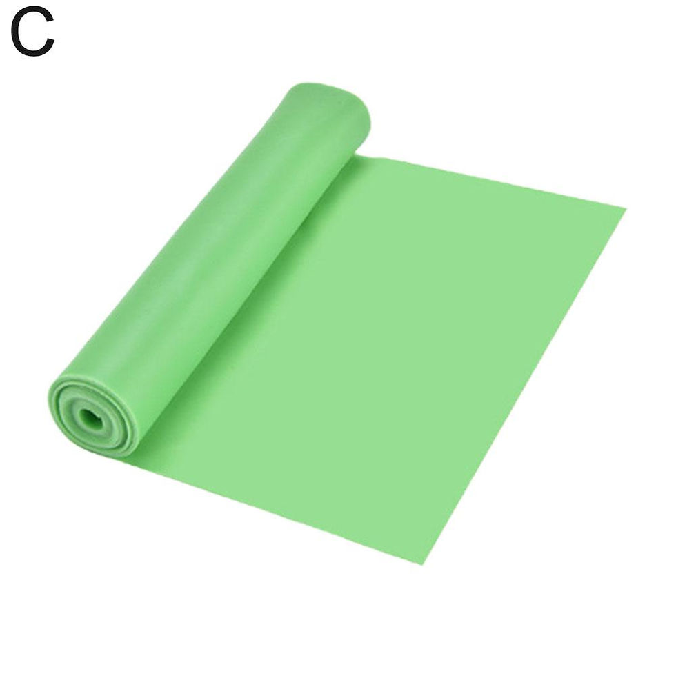 Thumbnail: Yoga Sport Resistance Bands Pilates Training Fitness Exercise Gym Elastic Band P