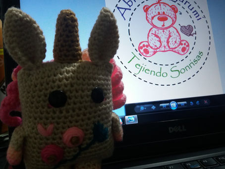 Patrón Unicornio rectangular