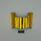 Thumbnail: Mini Helmet Chrome Mirror Visors (Hard Style) Riddell Compatible