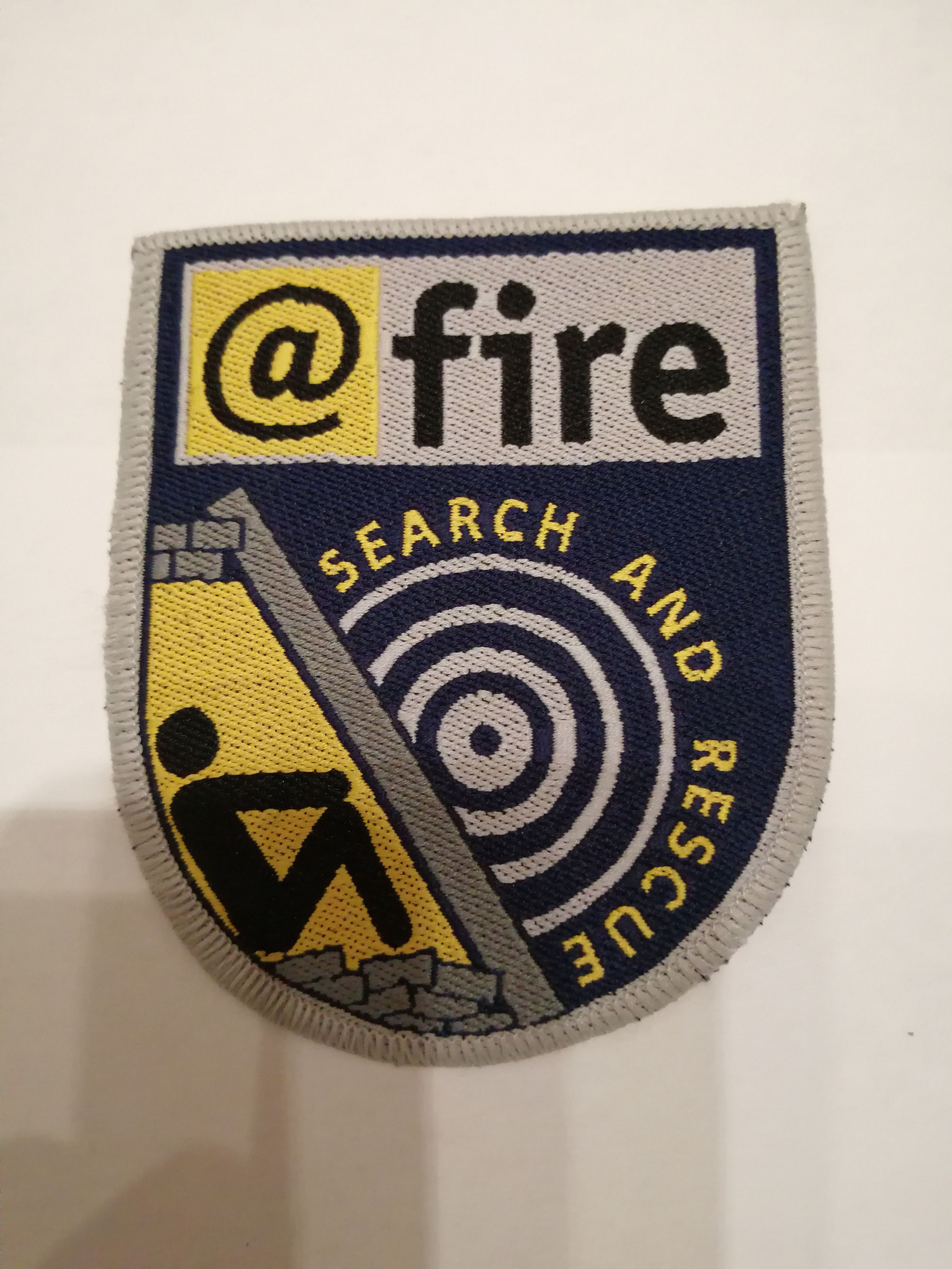 USAR Patch Stoff mit Klett