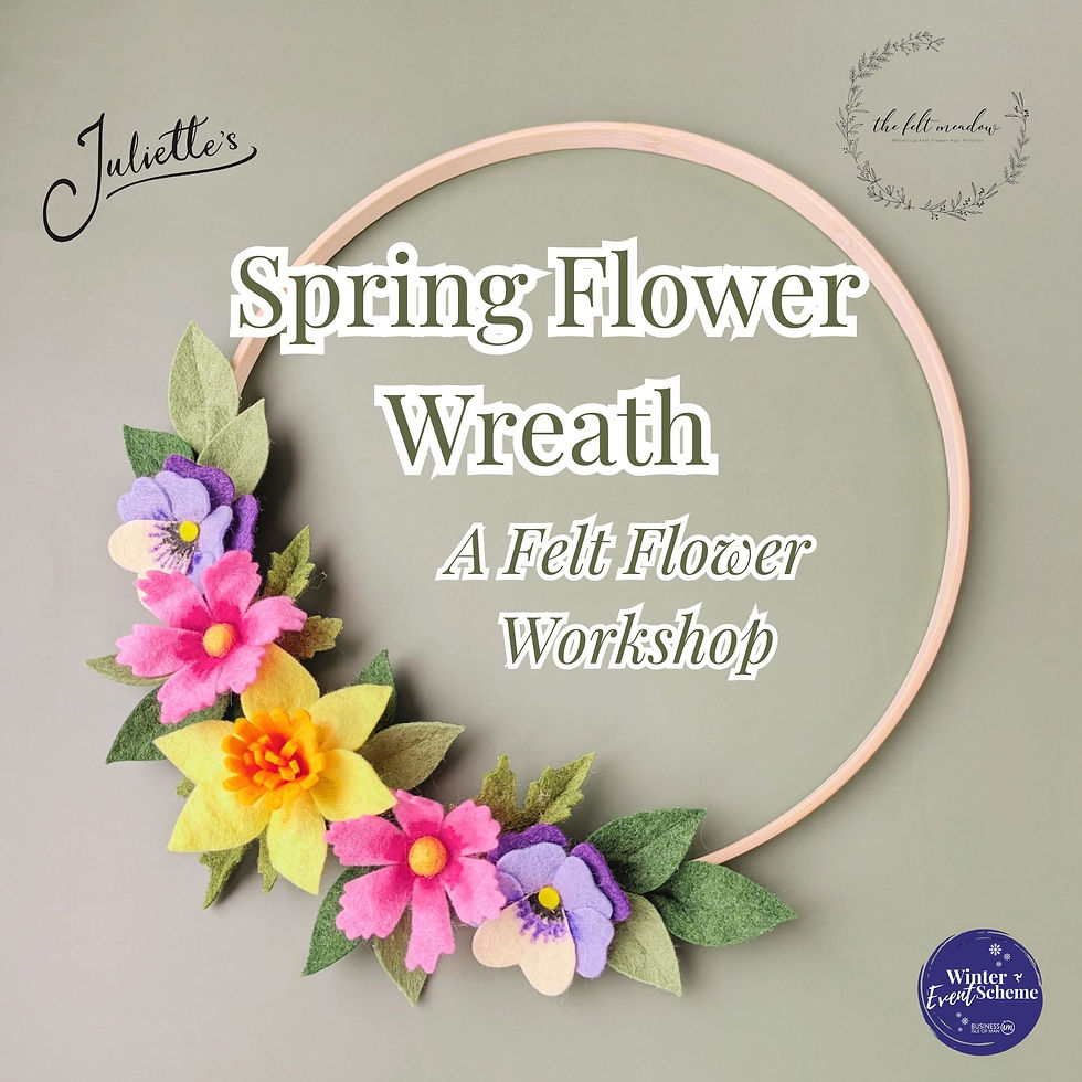 Spring Flower Wreath Workshop