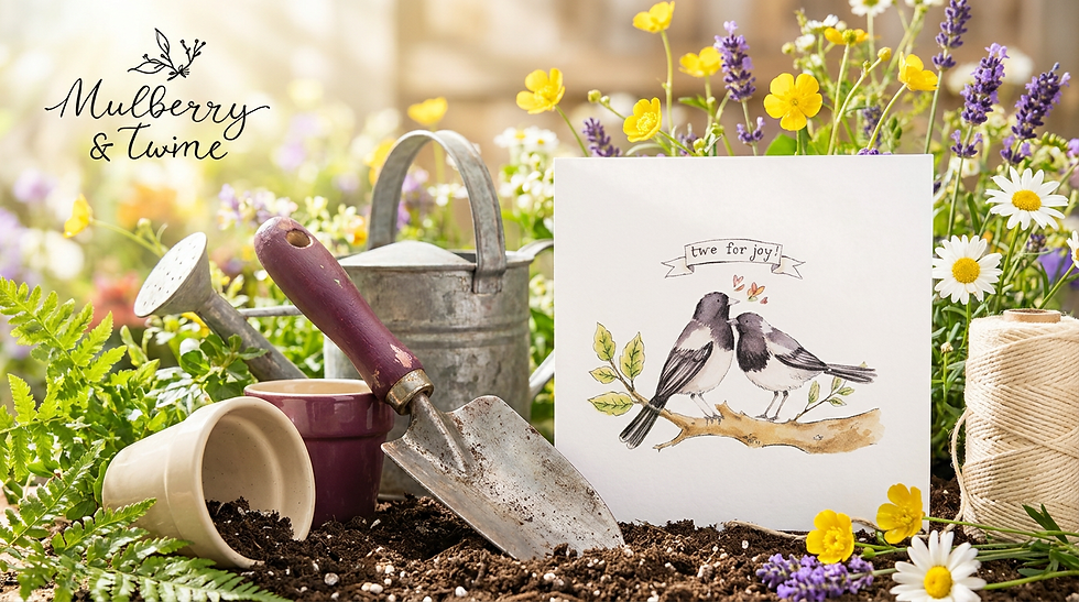 Thumbnail: Two for Joy- Magpie Couple Card