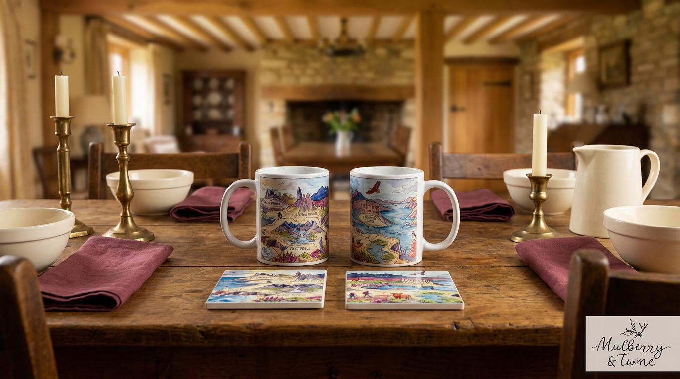Isle of Skye Coast Mug and Coaster Set