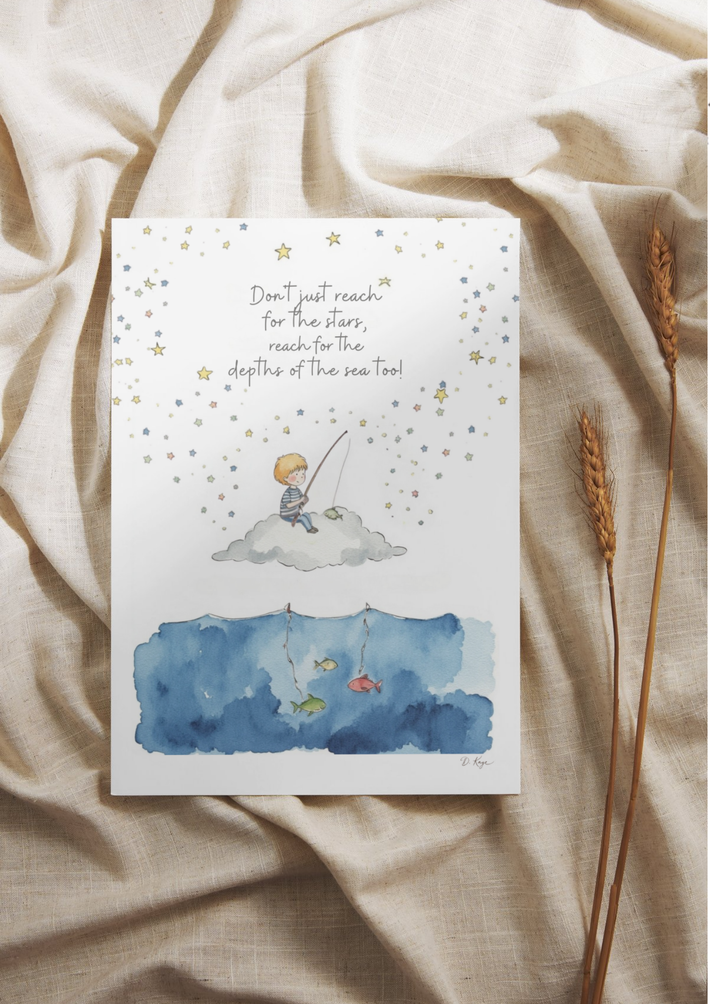 Don’t Just Reach for the Stars, Reach for the Depths of the Sea Too! – A4 Waterc