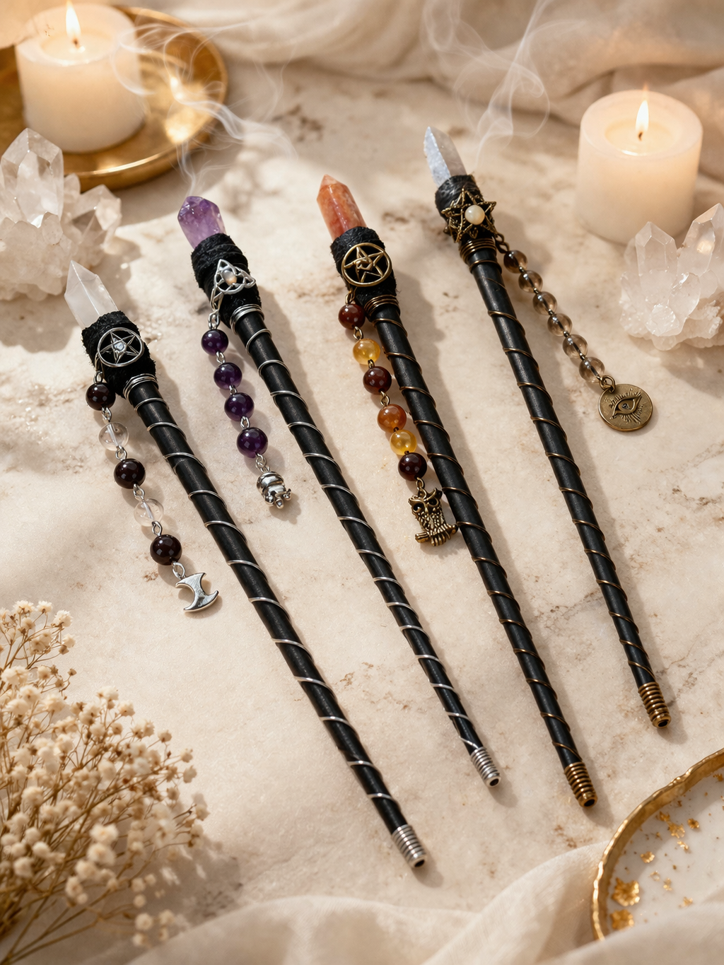 Crystal Conduit Wand