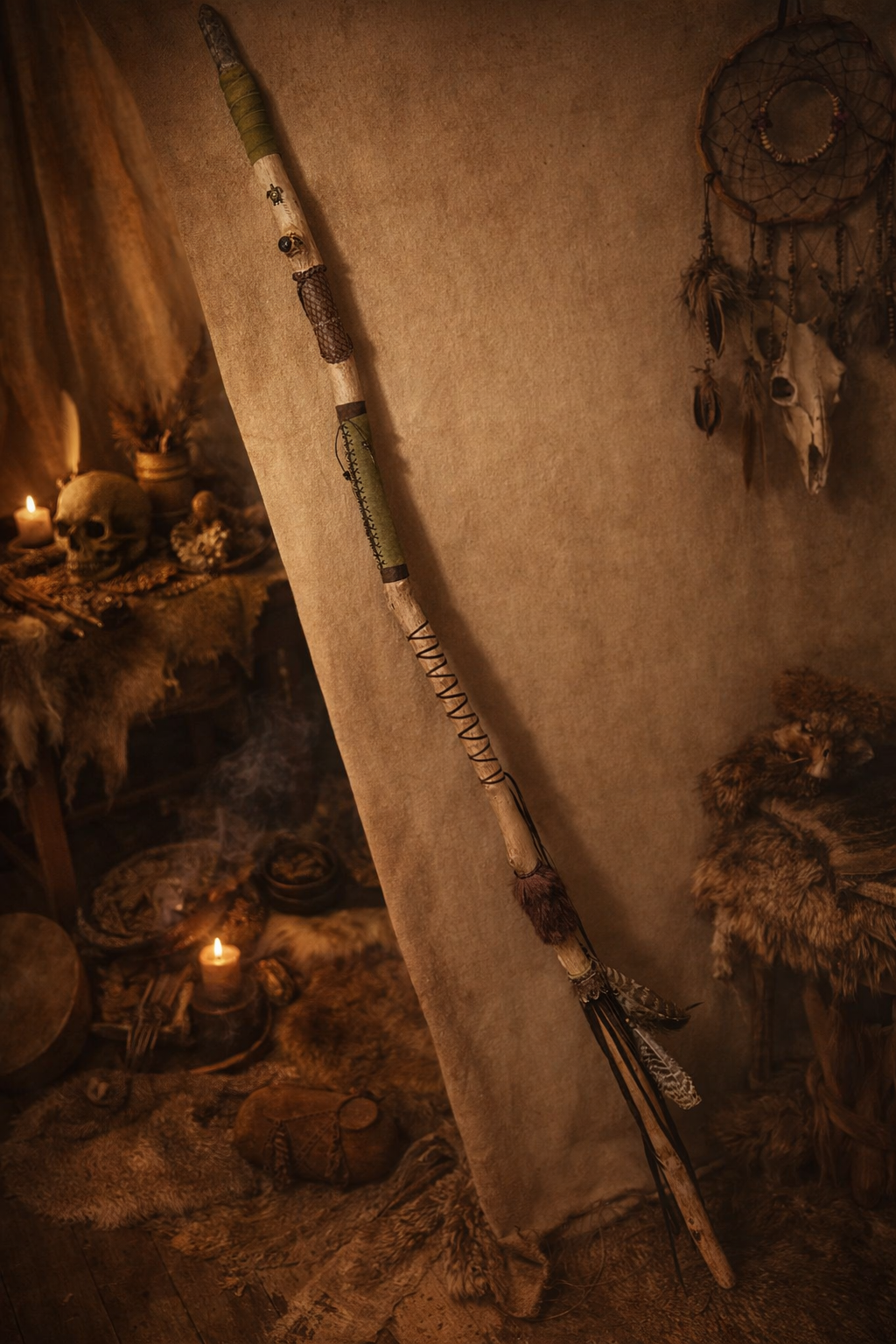 Shaman Crystal Staff