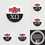 Thumbnail: Arkansas State University sorority game day button