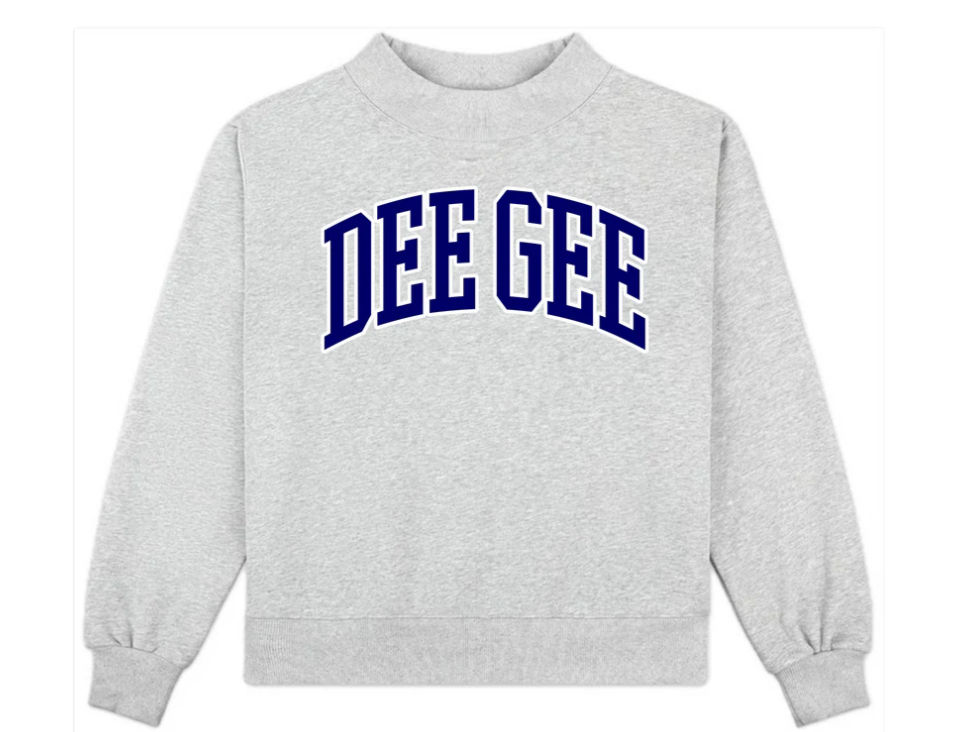 Thumbnail: sorority mock neck sweatshirt