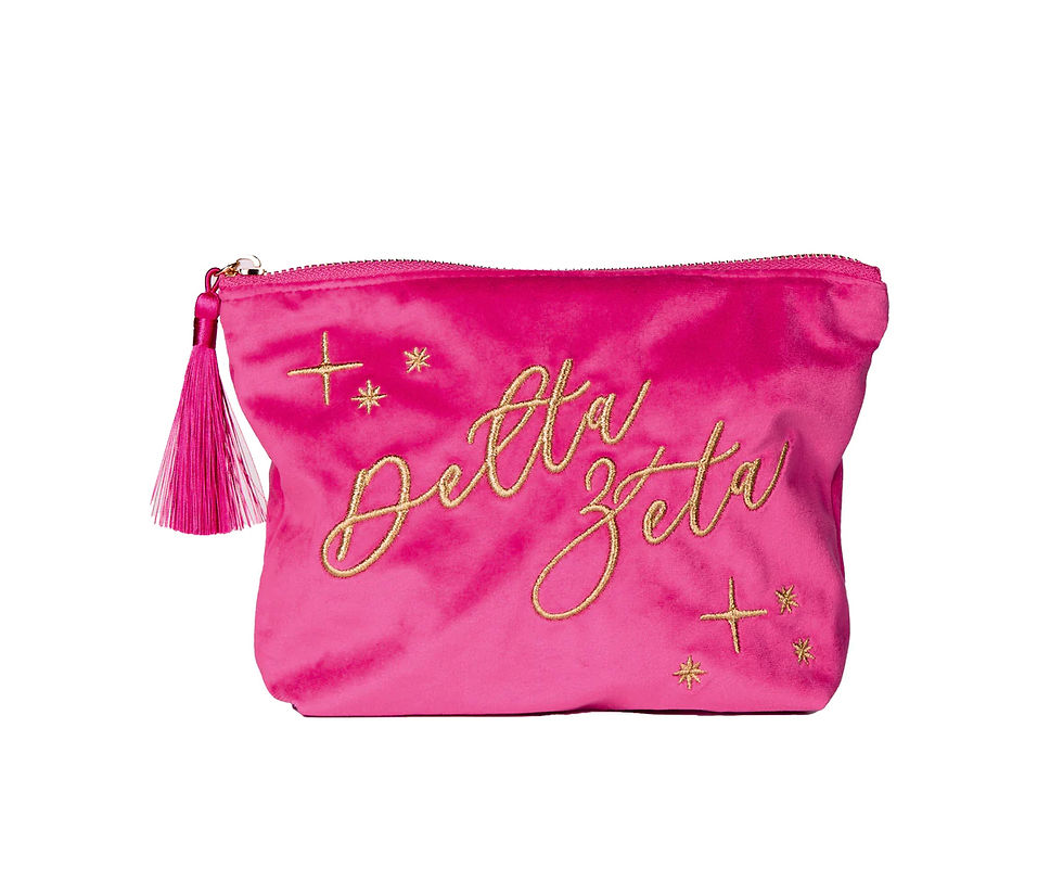 Thumbnail: Vintage Velvet Cosmetic Pouch