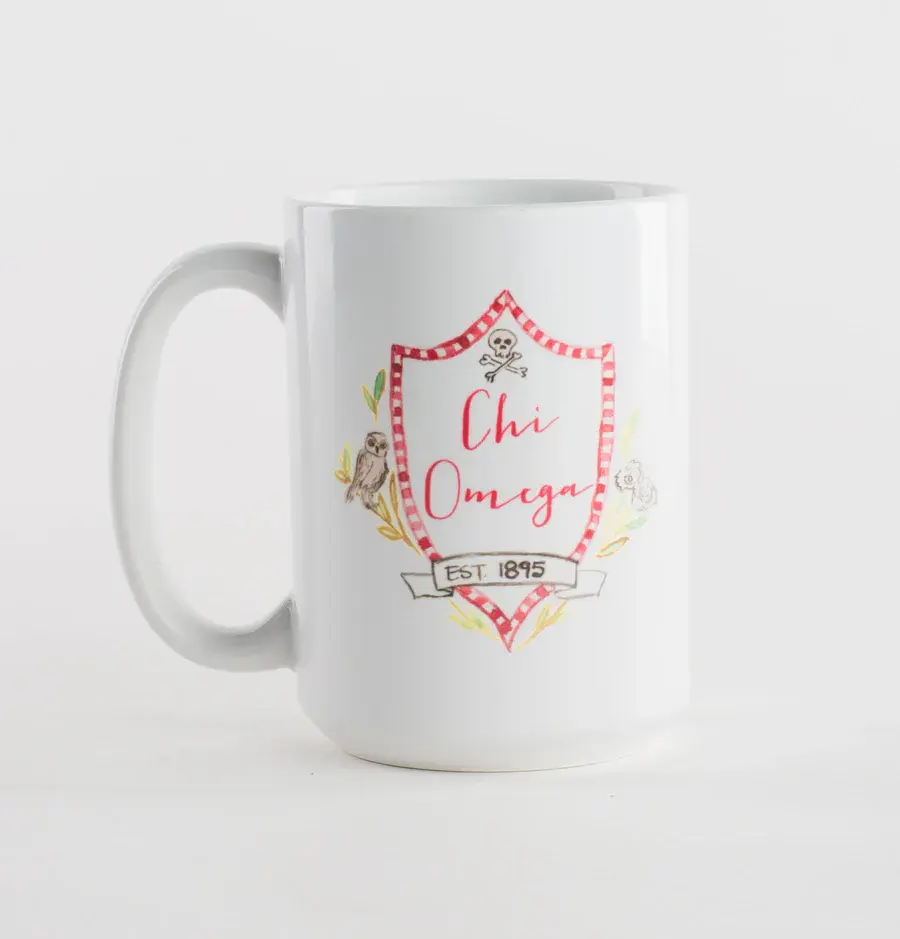 Thumbnail: sorority motif mug