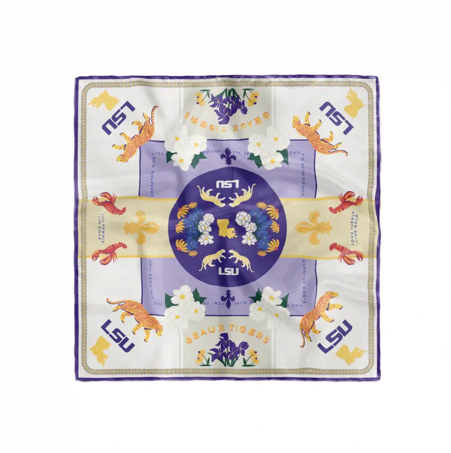 Thumbnail: Gameday Large Saturday Silks Scarf