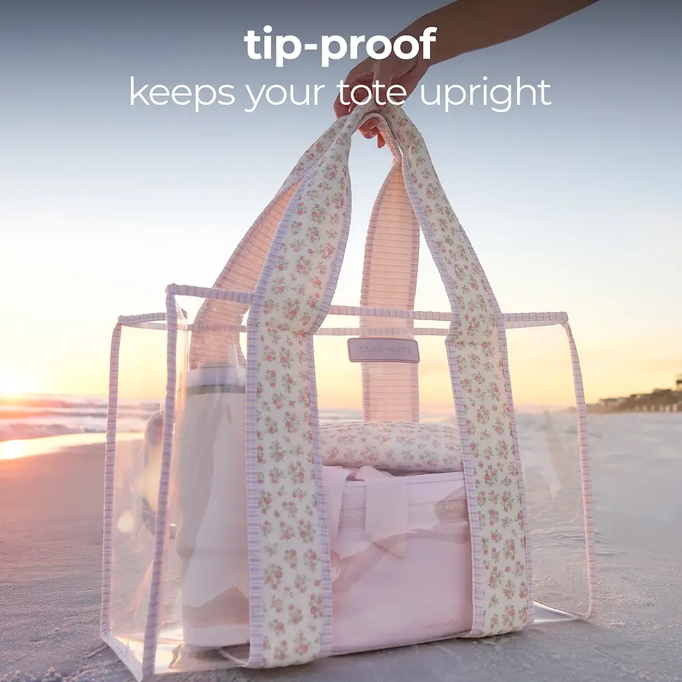 Thumbnail: Case-Mate Quilted Ditsy Floral Jelly Tote Bag