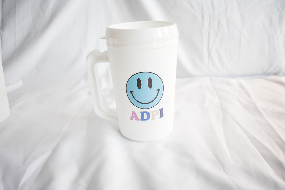 Thumbnail: sorority all smiles insulated mug