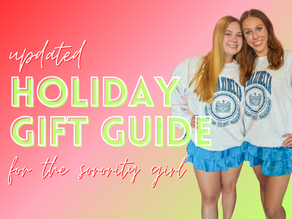 UPDATED Holiday Gift Guides: The Sorority Girl