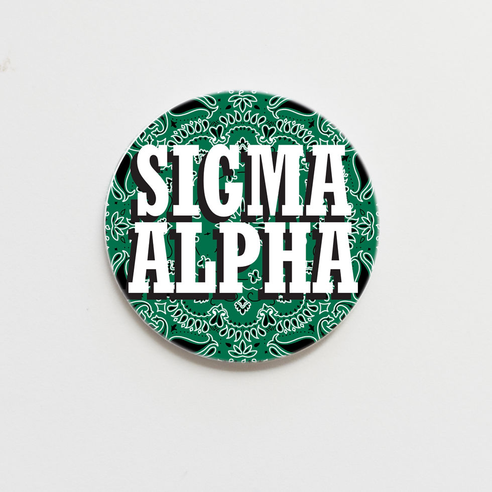 Thumbnail: bandana sorority button