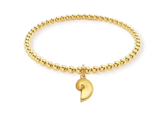 Thumbnail: SP icon gold bead bracelet
