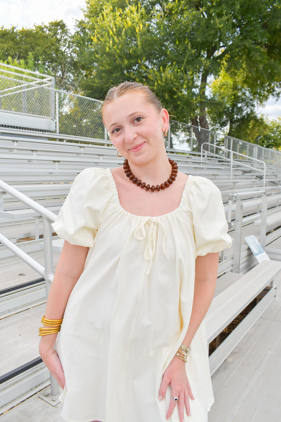 Thumbnail: bauble bead necklace