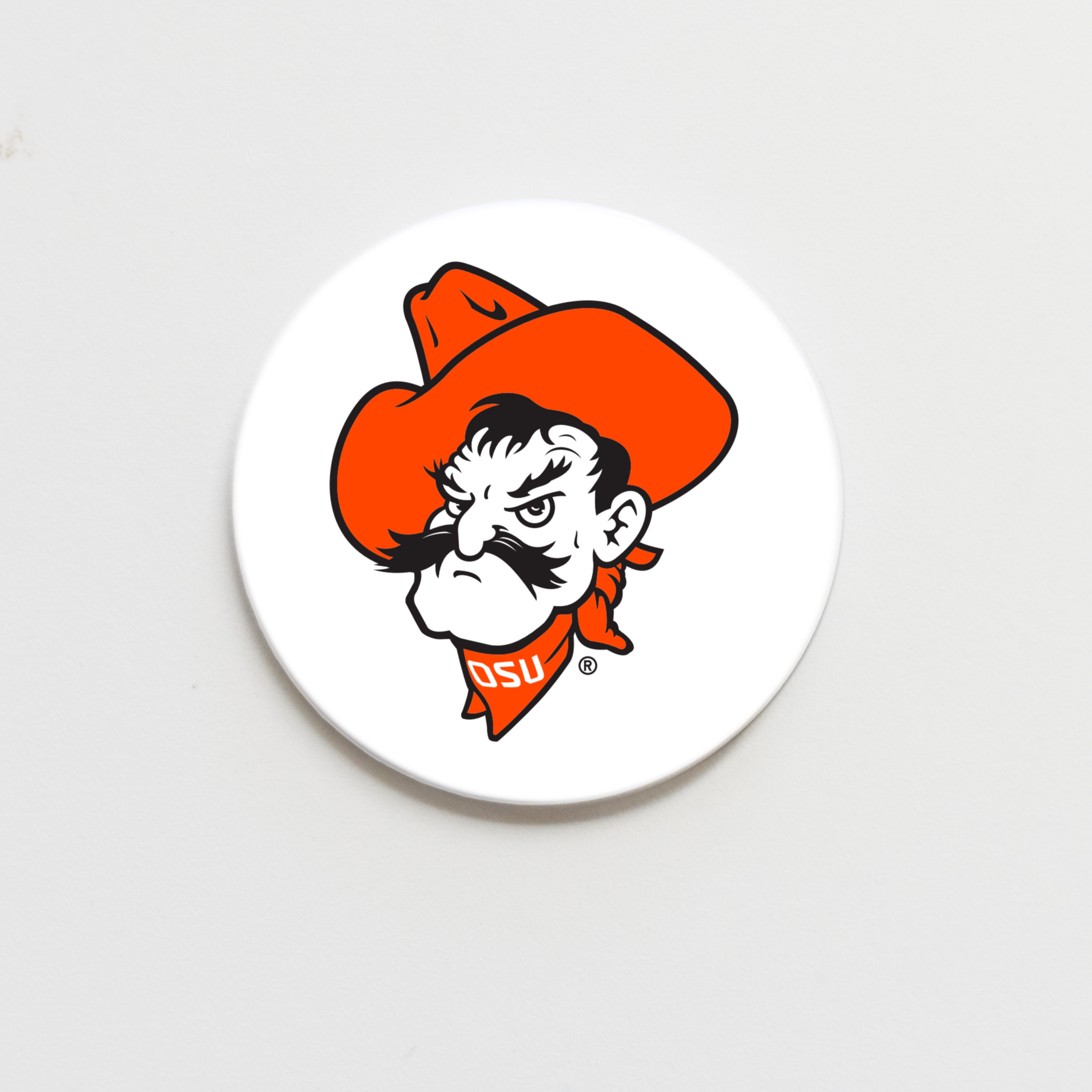 Oklahoma State Pistol Pete Button
