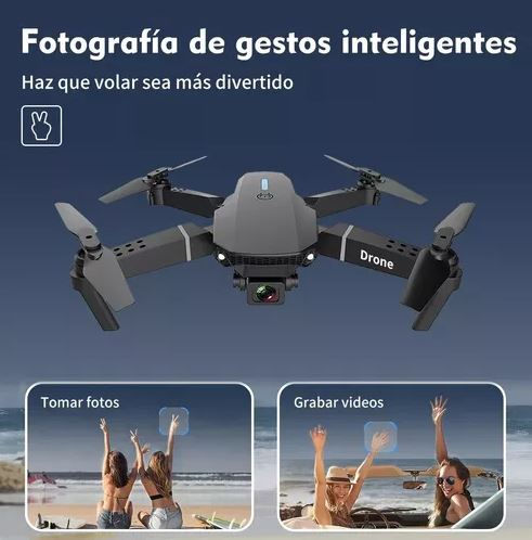 Miniatura: Drone Con Camara 4k E88pro