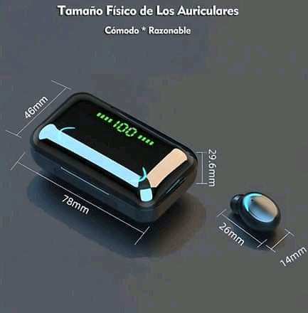Miniatura: Audifonos F9 5c Tws Power Bank 2000 Mah