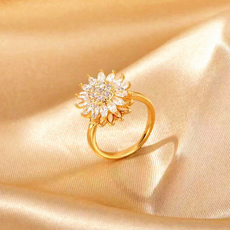 Miniatura: Anillo Girasol