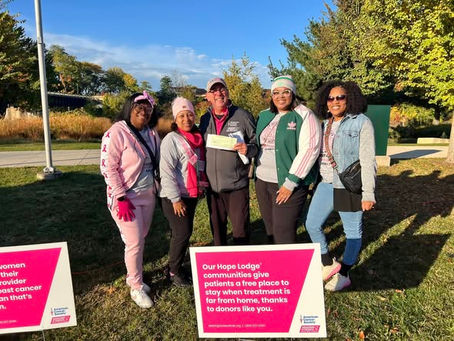 Eta Mu Omega Participates in Annual Making Strides Against Breast Cancer Walk and Donates to American Cancer Society